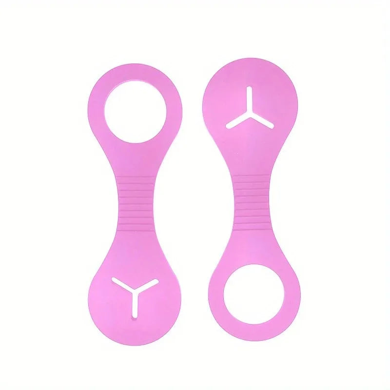 Silicone Dog Poop Bag Holder Leash Clip Pet Poop Bag Dispenser Hands-Free Clip Dog Products Outdoor Travel Pet Waste Bag Holder