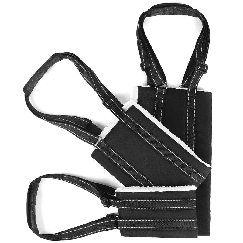 Dog Lift Harness Adjustable Dog Sling Multifunctional Mobility Assistance for Back Legs Weak Pet Aid Assist Tool for Elderly Dog