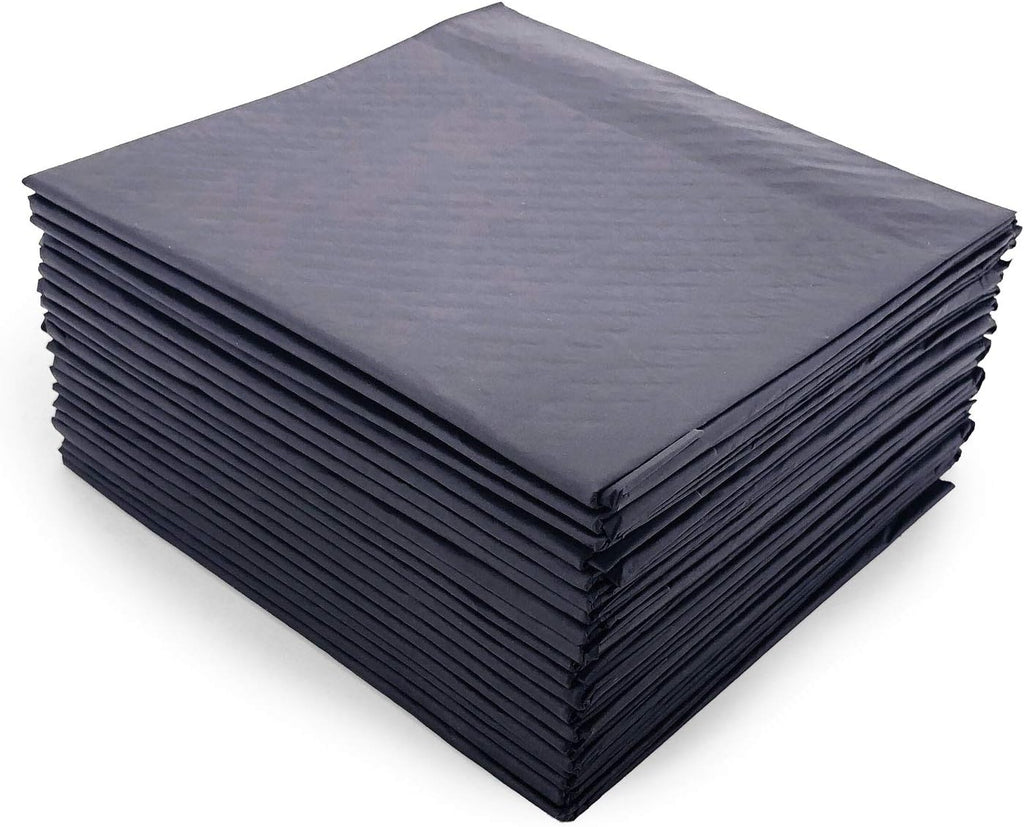 plus Carbon Puppy Pads, Medium 23X24 Inch, 200 Count - Premium Pee Pads for Dogs, Activated Charcoal Odor Control, Super Absorbent Polymer Gel Core, 5-Layer Design