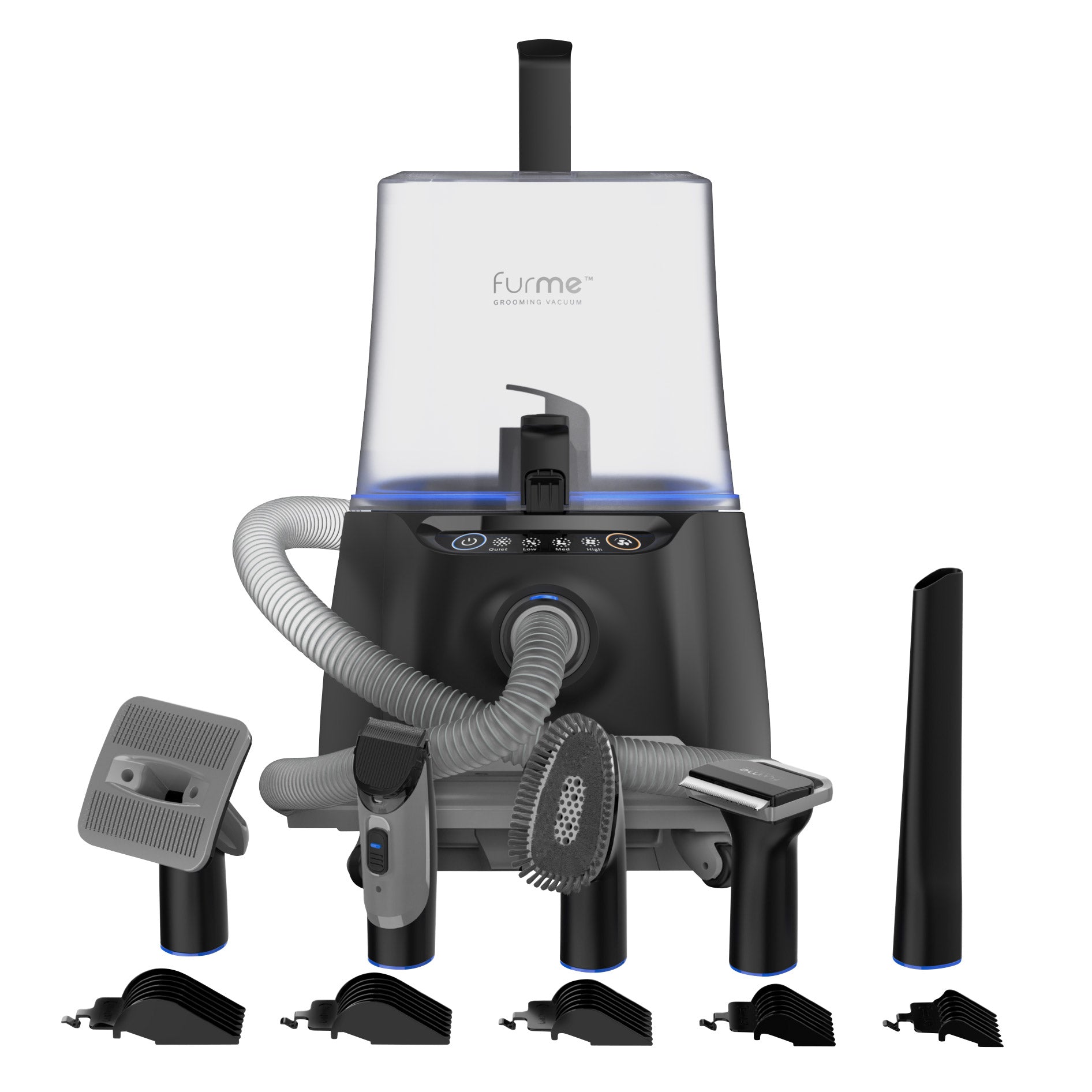 Furme Ultra Pet Grooming Vacuum Kit with Carrying Case