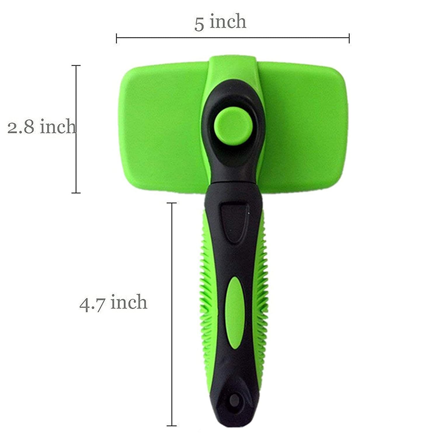 Self Cleaning Dog Brush, Slicker Brush Pet Grooming Brush for Dog & Cat with Short to Long Hair, Premium Deshedding Tool, Effectively Reduces Shedding by up to 98%