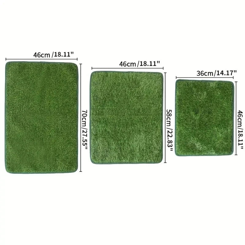 Artificial Grass Dog Potty Pad - Easy Toclean, Odor Resistant,Indoor/Outdoorpet Training Solution