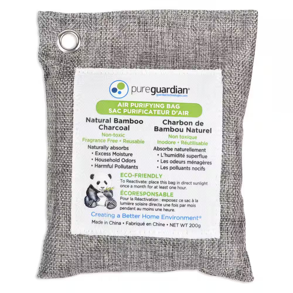 Air Purifying Bamboo Charcoal Bag, 7.1 Oz