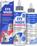 Dog & Cat Eye Care Drops – Helps Clean Eyes, Rinse Away Irritants, Reduce Tear Stains & Support Moisture Comfort – Gentle Eye Wash for Pets