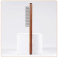 Pet Comb, Grooming Comb for Cats and Dogs, Removes Loose Hair, Wooden Comb, Pet Cleaning and Grooming, Flea Removal Comb