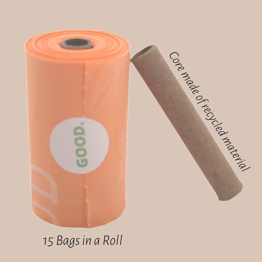Certified Home Compostable Dog Poop Bags | 150 Total Doggy Poop Bags | Refills 10 Rolls | Unscented | Thick Doggie Poop Bags | Large 9 X 13In | Dog Poop Bag for Pet Waste Bag Dispenser