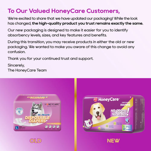 All-Absorb A29 Disposable Female Dog Diapers L Size,22 Count, Super Absorbent